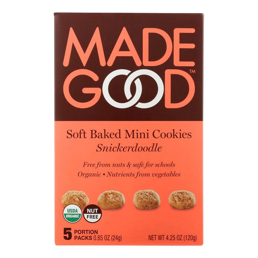 Made Good - Cookies Soft Mini Snickerdoodle - Case Of 6 - 4.25 Oz | OnlyNaturals.us