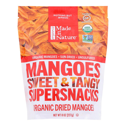 Made In Nature - Mango Dried - Case Of 6-8 Oz | OnlyNaturals.us