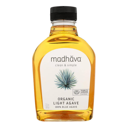 Madhava Honey Golden Light Agave - Case Of 6 - 23.5 Oz. | OnlyNaturals.us