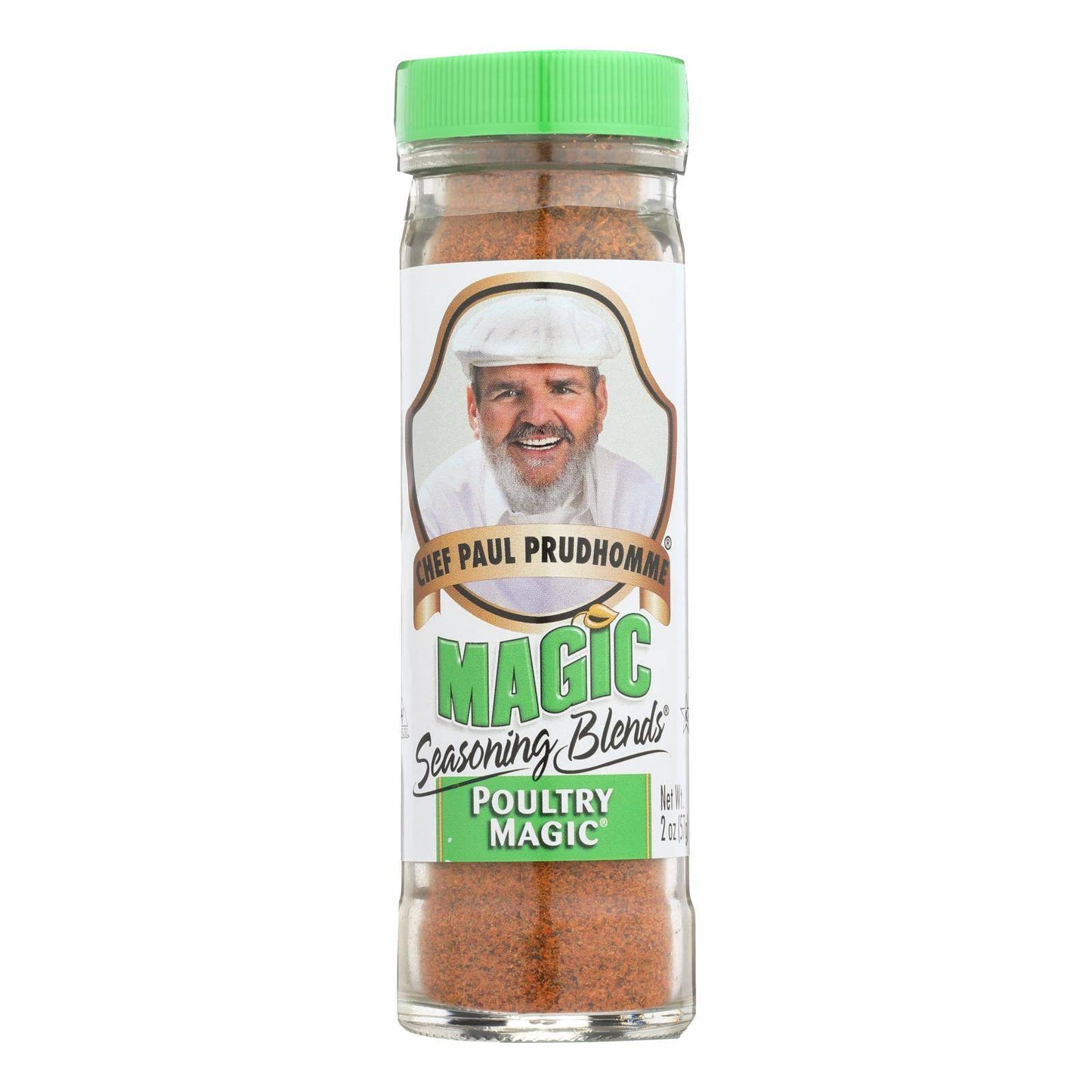 Magic Seasonings Chef Paul Prudhommes Magic Seasoning Blends - Poultry Magic - 2 Oz - Case Of 6 | OnlyNaturals.us