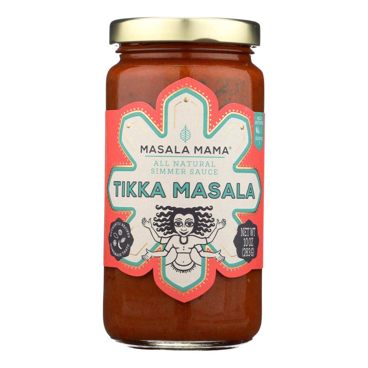 Masala Mama Simmer Sauce Tikka Masala - Case Of 6 - 10 Oz | OnlyNaturals.us