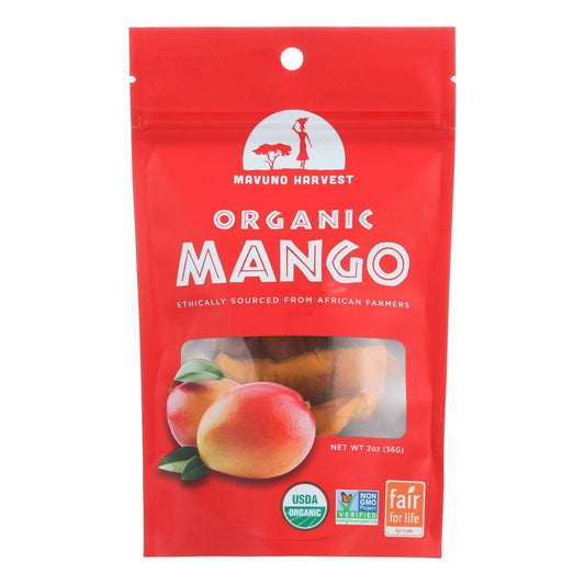 Buy Mavuno Harvest Gluten - Free Dried Mango - Case Of 6 - 2 Oz.  at OnlyNaturals.us