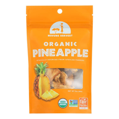 Mavuno Harvest Gluten - Free Dried Pineapple - Case Of 6 - 2 Oz. | OnlyNaturals.us