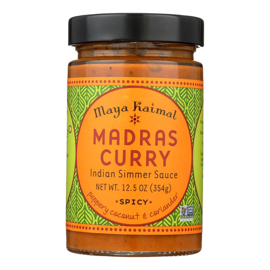 Buy Maya Kaimal Madras Curry Simmer Sauce - Case Of 6 - 12.5 Oz.  at OnlyNaturals.us