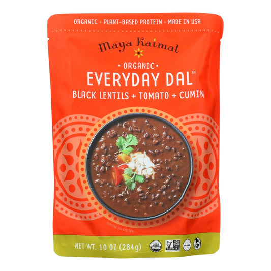 Maya Kaimal - Organic Everyday Dal - Black Lentil Tomato Cumin - Cs Of 6 -10 Oz | OnlyNaturals.us
