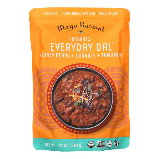 Maya Kaimal - Organic Everyday Dal - Kidney Bean Carrot Tamarind - Cs Of 6 -10 Oz | OnlyNaturals.us