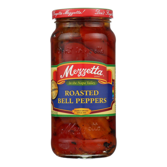 Buy Mezzetta Roasted Bell Peppers - Case Of 6 - 16 Oz.  at OnlyNaturals.us