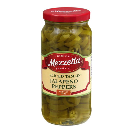 Mezzetta Tamed Diced Jalape?o Peppers - Case Of 6 - 16 Fl Oz. | OnlyNaturals.us