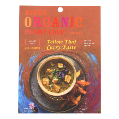 Mike's Organic Curry Love - Organic Curry Paste - Yellow Thai - Case Of 6 - 2.8 Oz. | OnlyNaturals.us