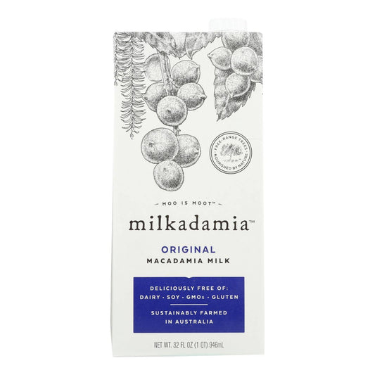 Milkadamia Milk - Original - Case Of 6 - 32 Fl Oz. | OnlyNaturals.us