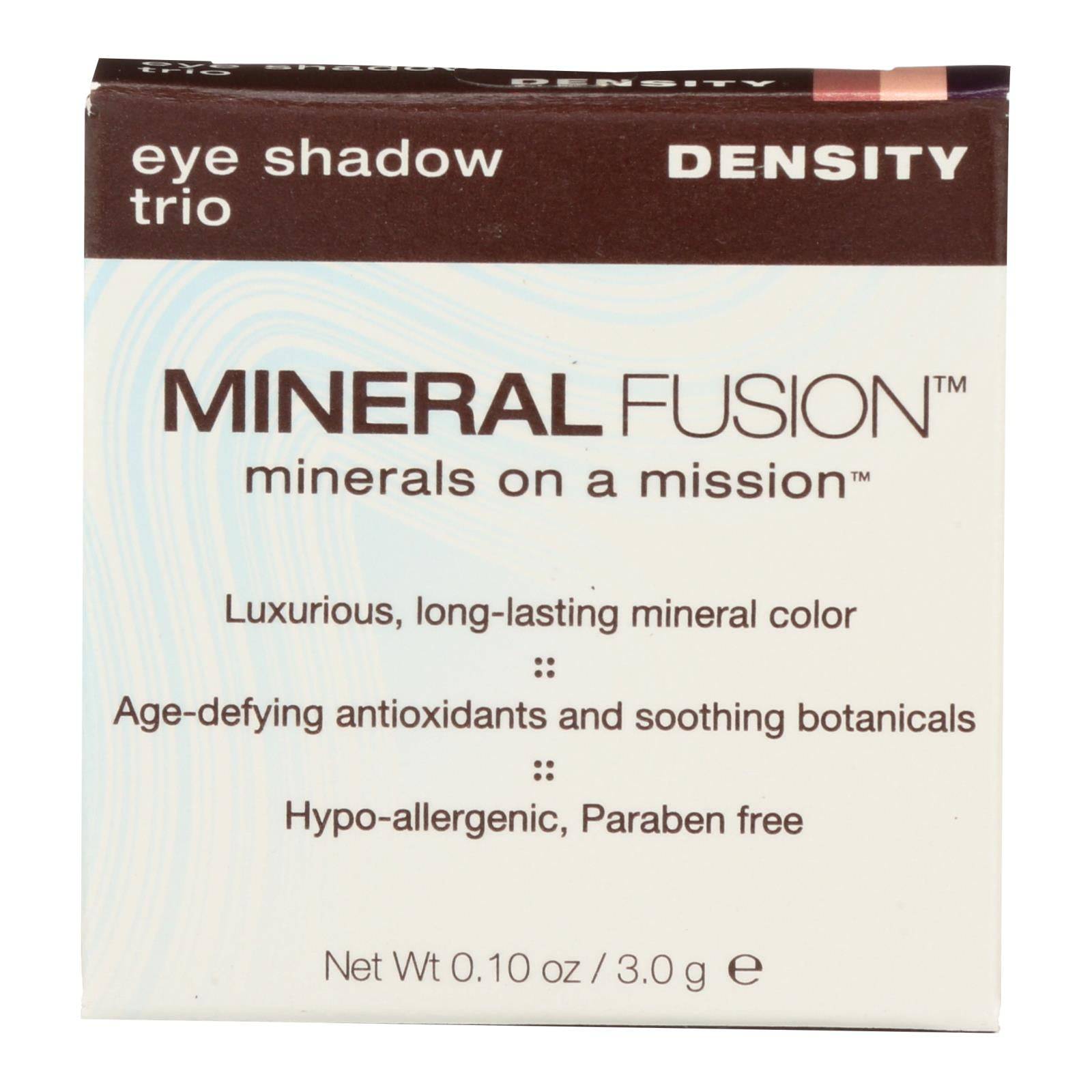 Mineral Fusion - Eye Shadow Trio - Density - 0.1 Oz. | OnlyNaturals.us