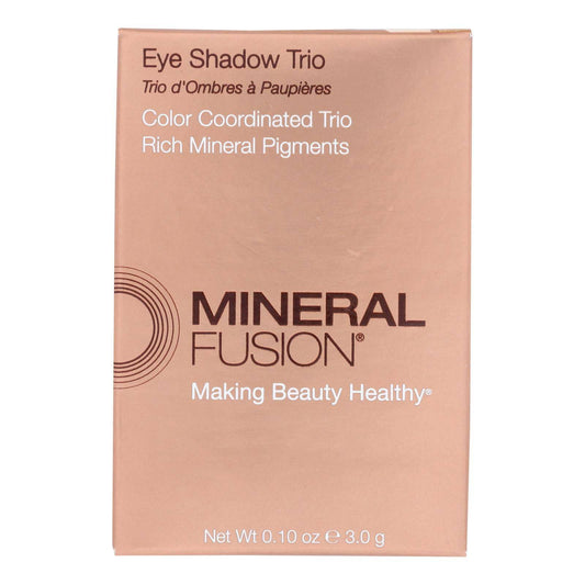 Mineral Fusion - Eye Shadow Trio - Esp Gold - 0.1 Oz. | OnlyNaturals.us