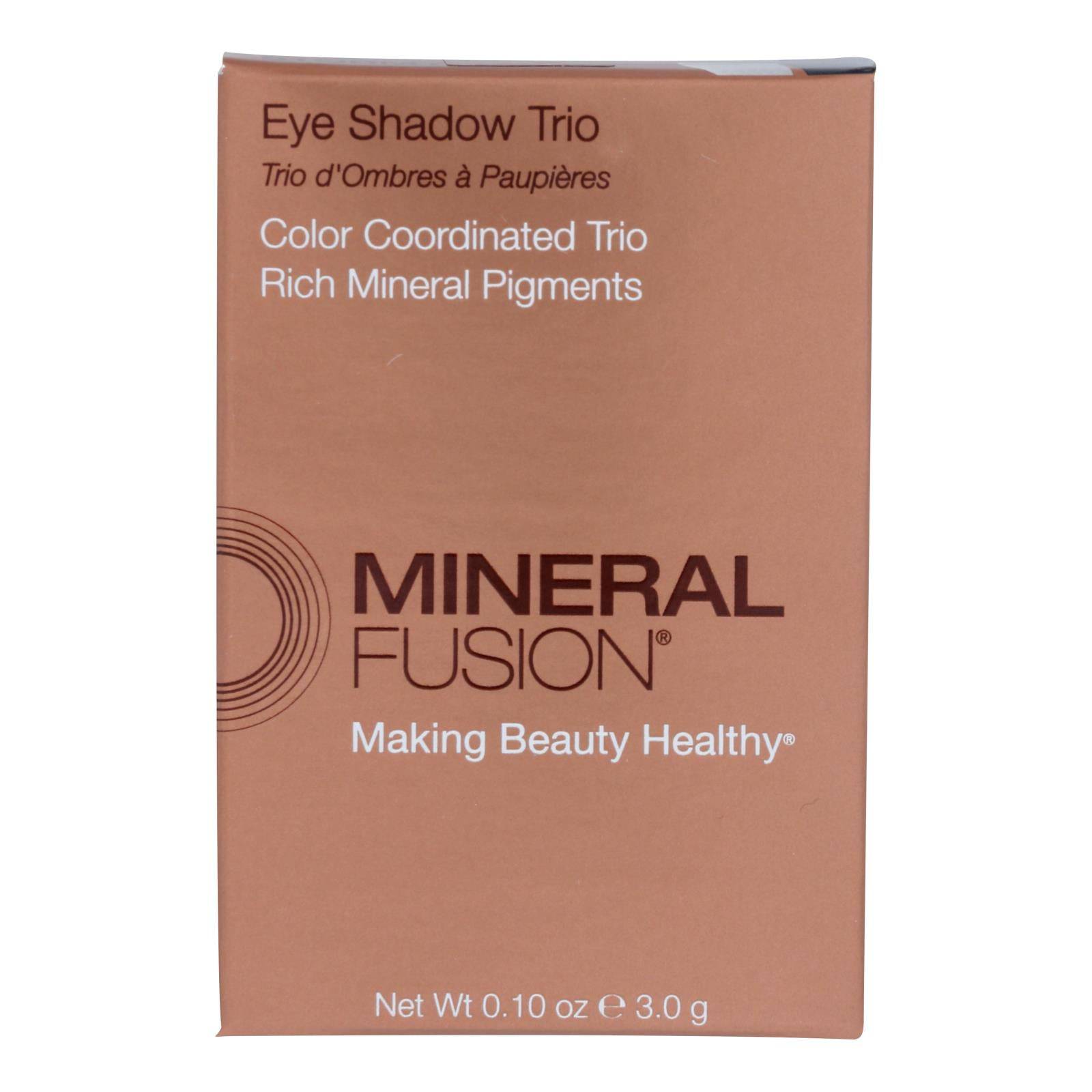 Mineral Fusion - Eye Shadow Trio - Stormy - 0.1 Oz. | OnlyNaturals.us