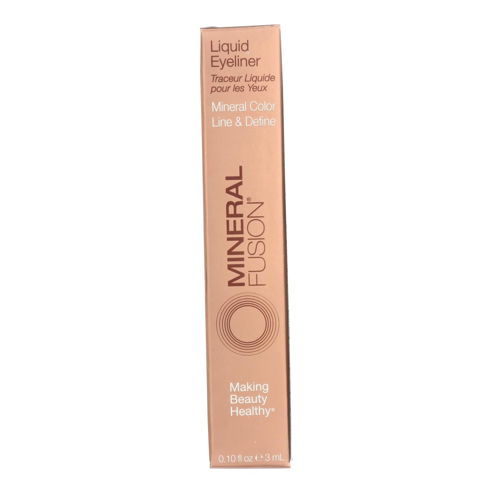 Mineral Fusion - Liquid Mineral Eyeliner - Valley - 0.1 Oz. | OnlyNaturals.us