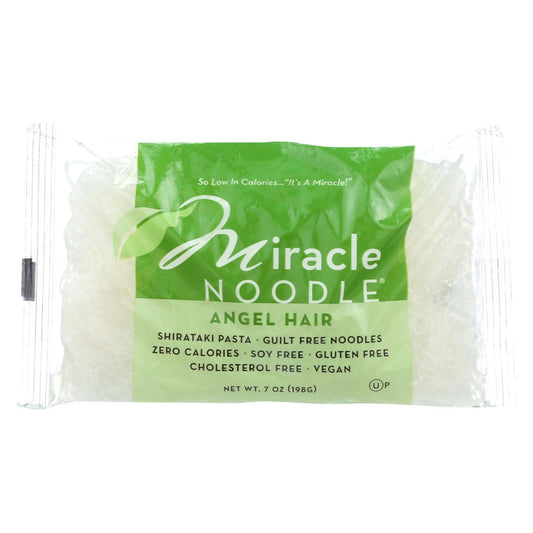 Miracle Noodle Pasta - Shirataki - Miracle Noodle - Angel Hair - 7 Oz - Case Of 6 | OnlyNaturals.us