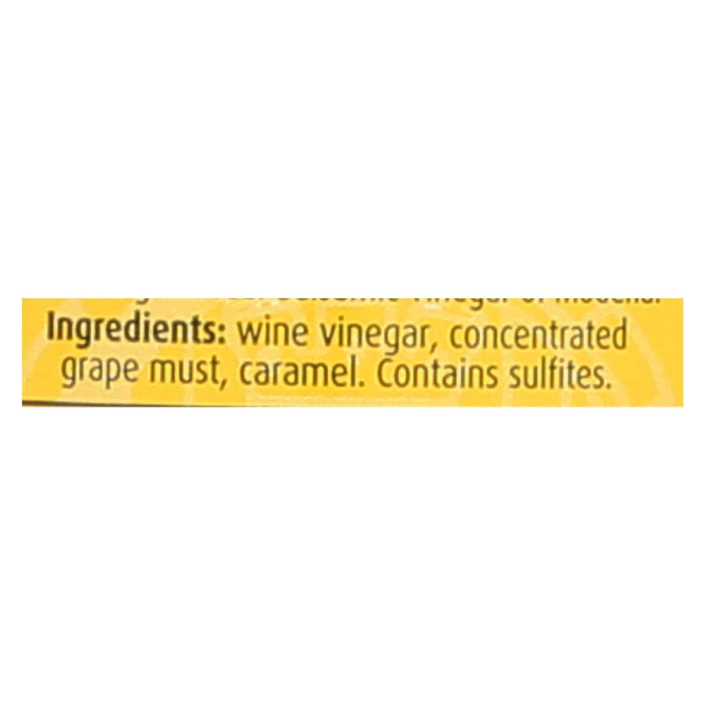 Modenaceti Balsamic Vinegar Of Modena - Case Of 6 - 16.9 Fl Oz. | OnlyNaturals.us