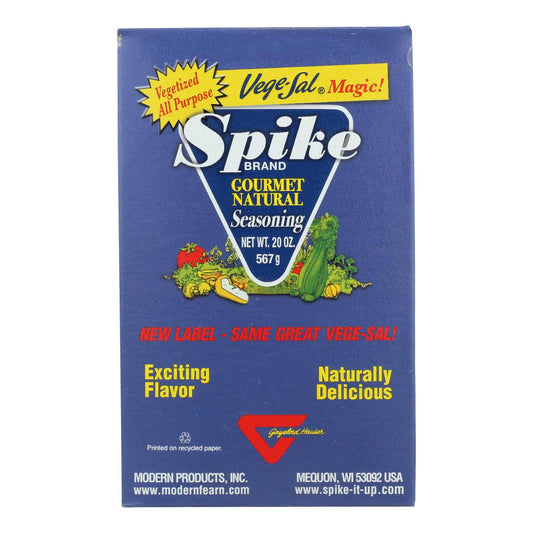 Buy Modern Products Spike Gourmet Natural Seasoning - Vege Sal - Box - 20 Oz  at OnlyNaturals.us