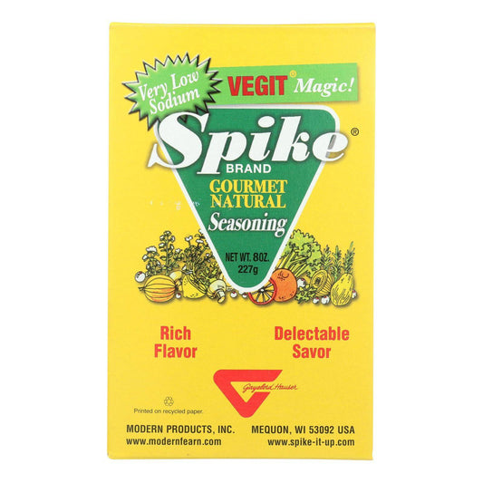 Buy Modern Products Spike Gourmet Natural Seasoning - Vegit - Box - 8 Oz  at OnlyNaturals.us