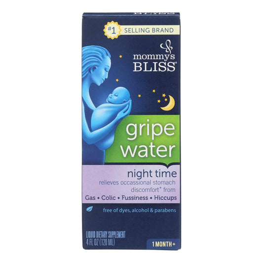 Buy Mommys Bliss Gripe Water - Night Time - 4 Oz  at OnlyNaturals.us