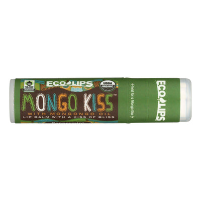 Mongo Kiss Display Center - Lip Balm - Organic - Eco Lips - Peppermint - .25 Oz - Case Of 15 | OnlyNaturals.us