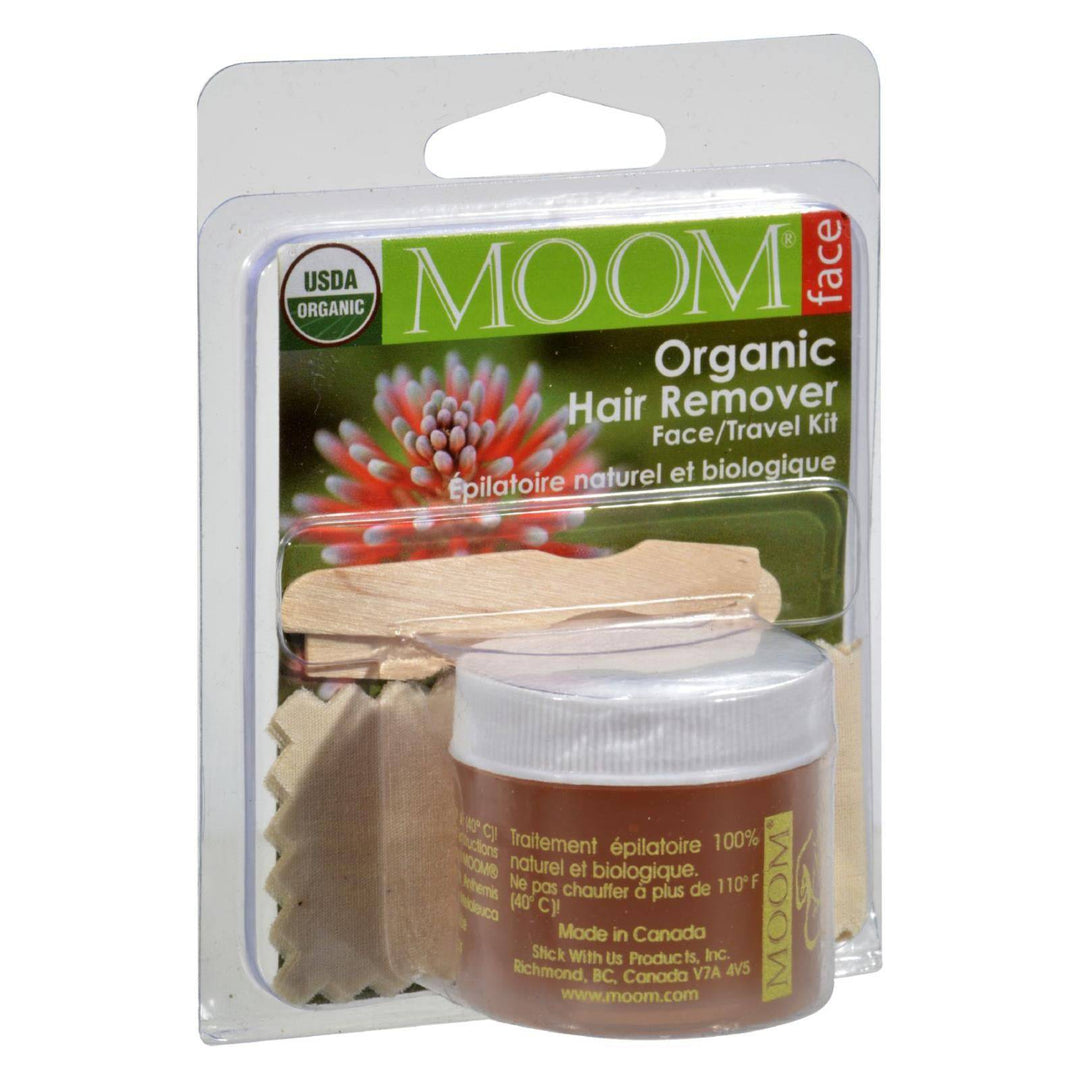 Moom Organic Hair Remover Mini Kit - 1 Kit | OnlyNaturals.us