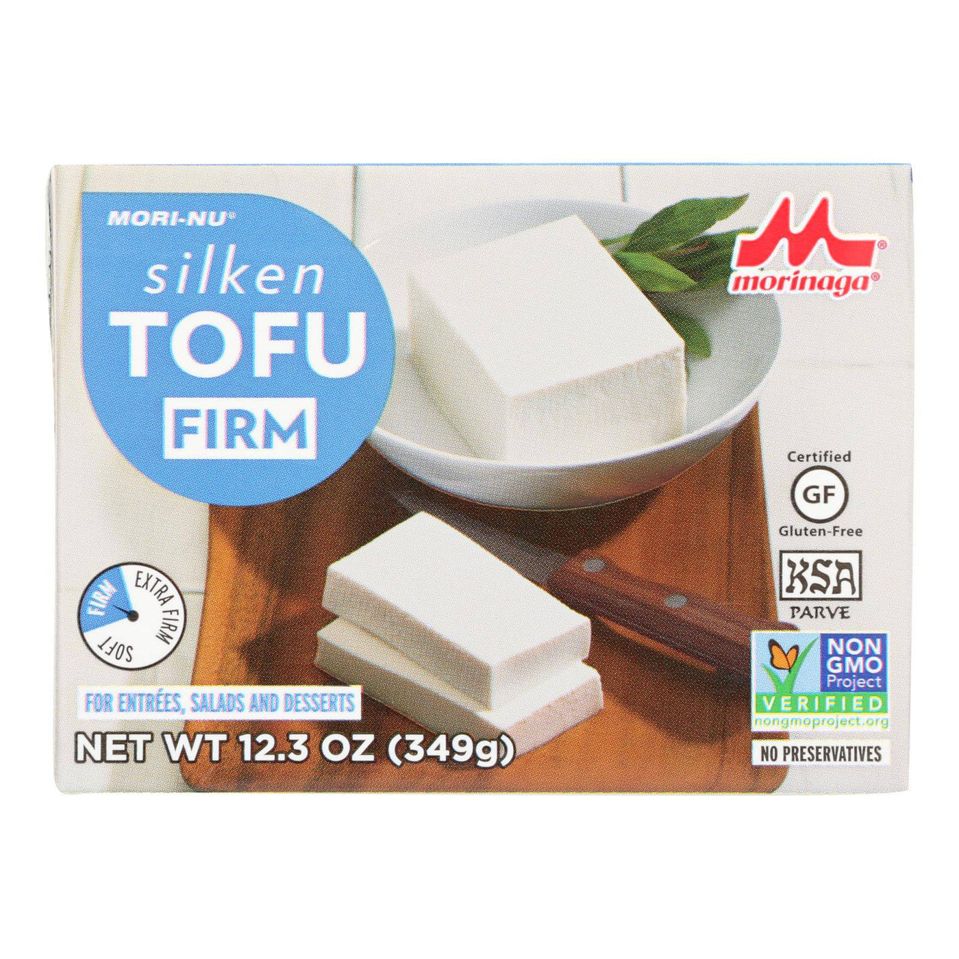 Mori-nu Silken Tofu - Firm - Case Of 12 - 12.3 Oz. | OnlyNaturals.us