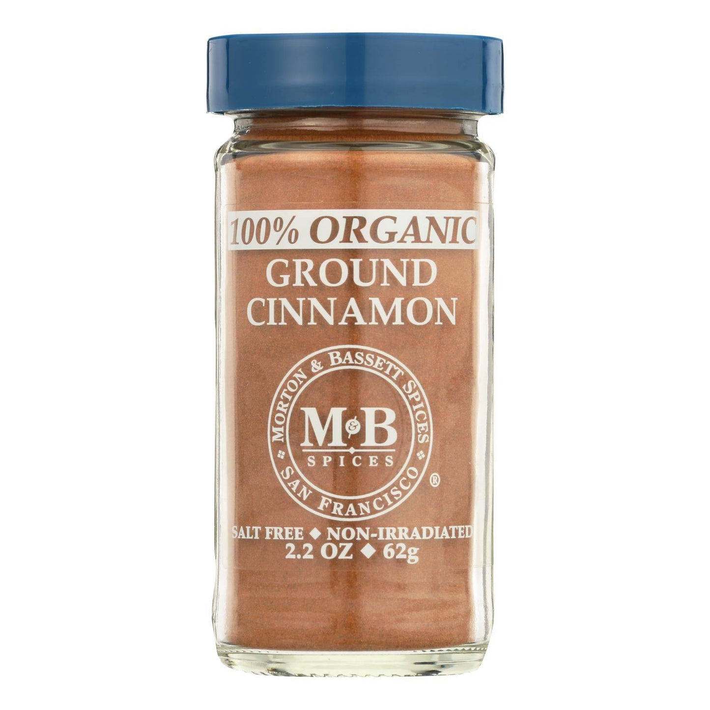Buy Morton And Bassett 100% Organic Ground Cinnamon - Case Of 3 - 2.3 Oz  at OnlyNaturals.us