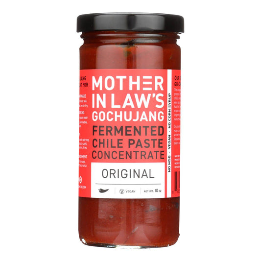 Buy Mother-in-law's Kimchi Fermented Chile Paste - Case Of 6 - 10 Oz.  at OnlyNaturals.us