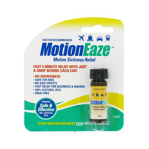 Motioneaze Motion Sickness Relief - Case Of 6 - 2.5 Ml | OnlyNaturals.us