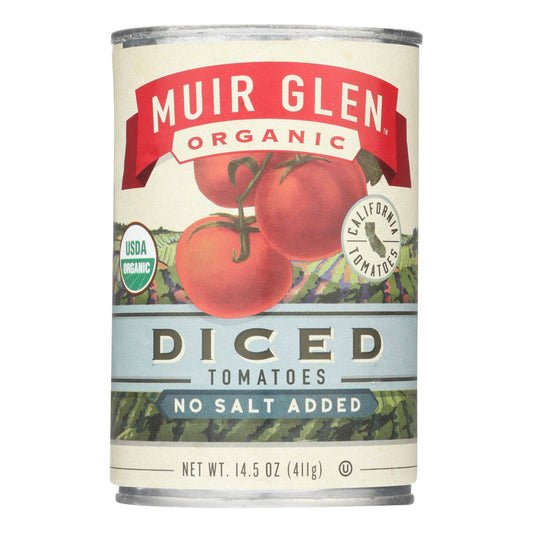 Buy Muir Glen Diced Tomatoes - Tomato - Case Of 12 - 14.5 Oz.  at OnlyNaturals.us