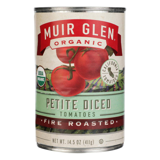 Muir Glen Fire Roasted Diced Tomatoes - Tomato - Case Of 12 - 14.5 Oz. | OnlyNaturals.us