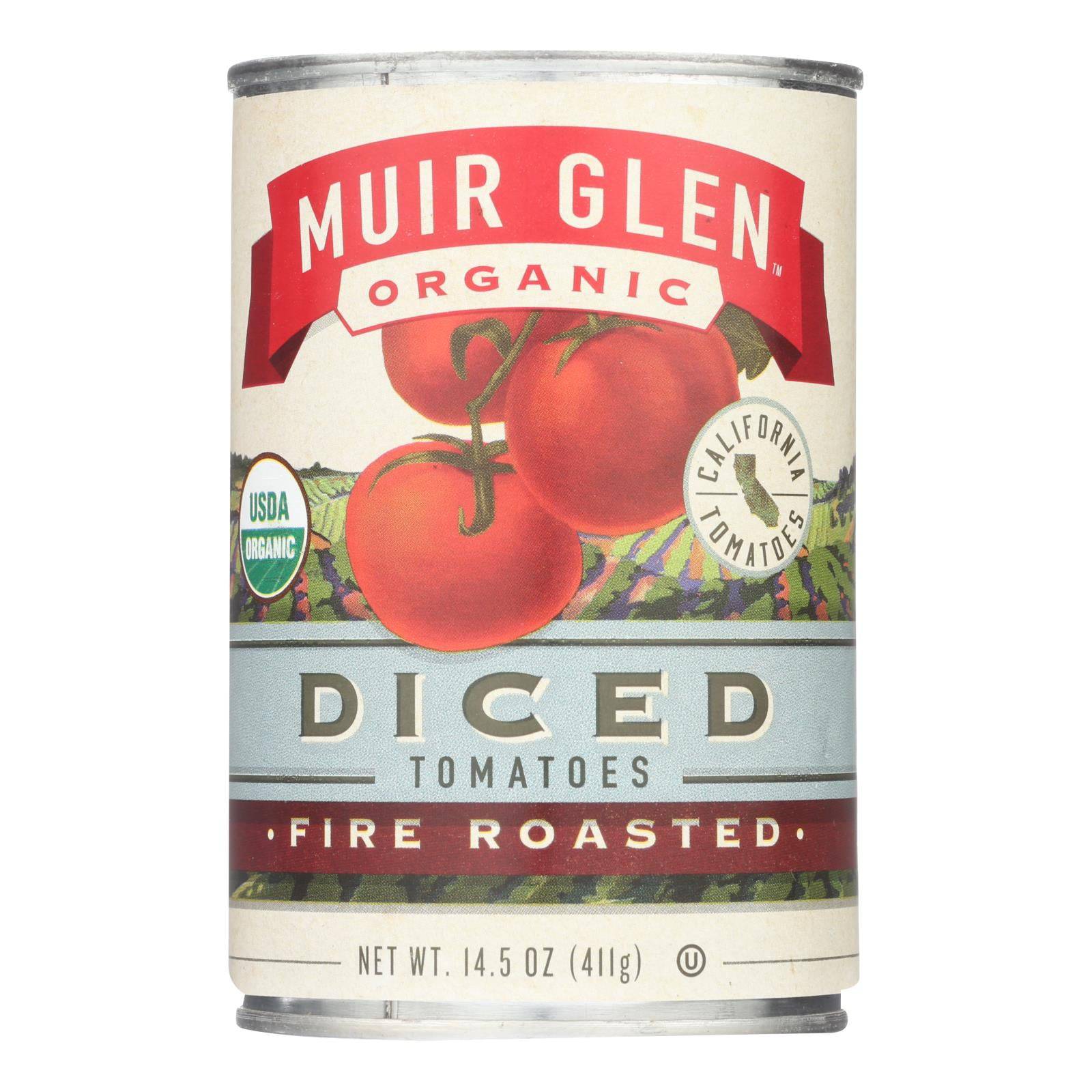 Buy Muir Glen Fire Roasted Diced Tomatoes - Tomatoes - Case Of 12 - 14.5 Oz.  at OnlyNaturals.us