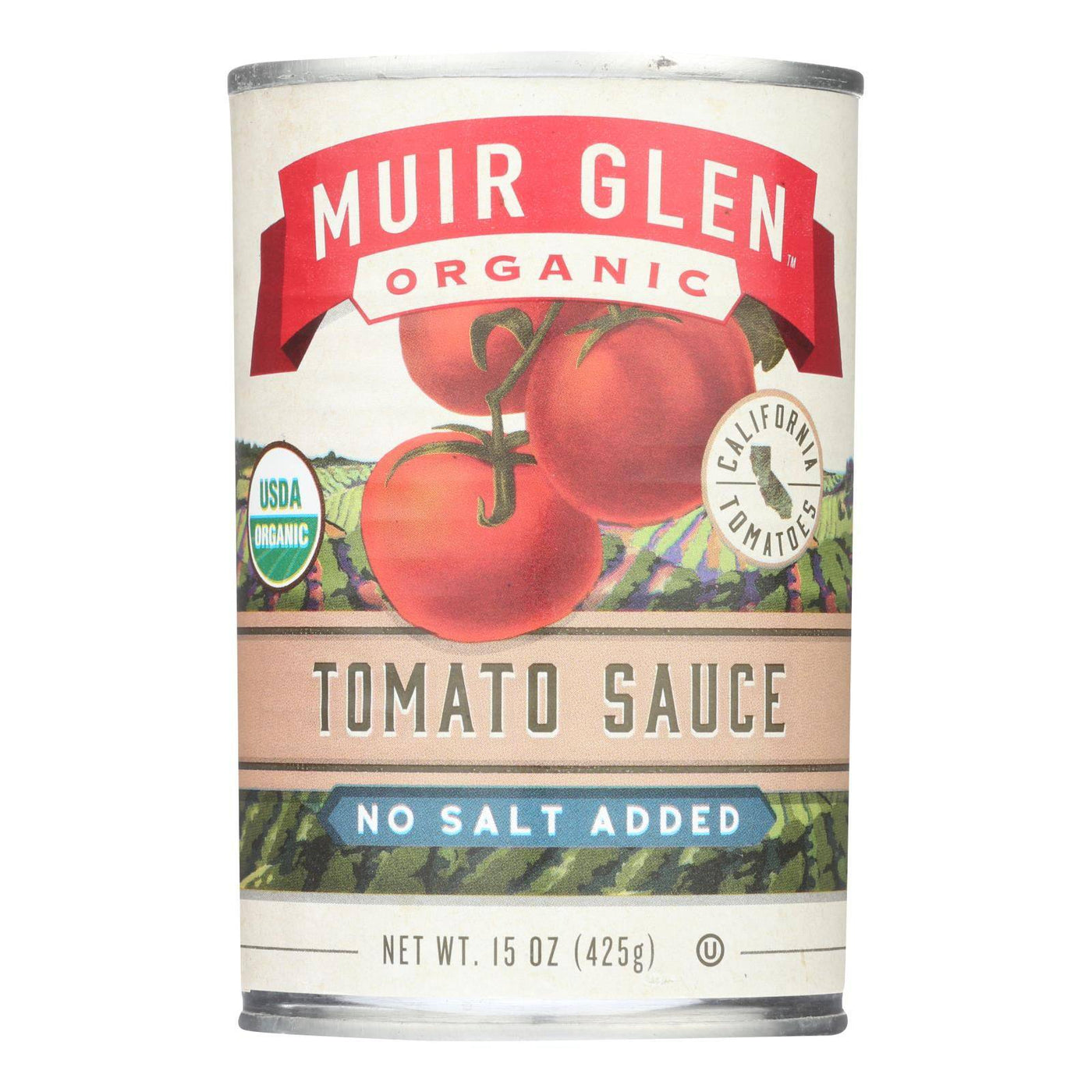 Buy Muir Glen Tomato Sauce No Salt Added - Tomato - Case Of 12 - 15 Fl Oz.  at OnlyNaturals.us
