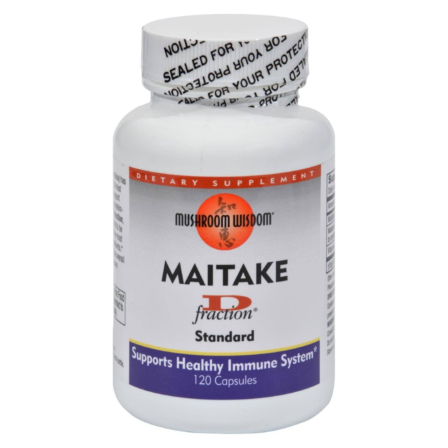 Buy Mushroom Wisdom Maitake D-fraction - 120 Capsules  at OnlyNaturals.us