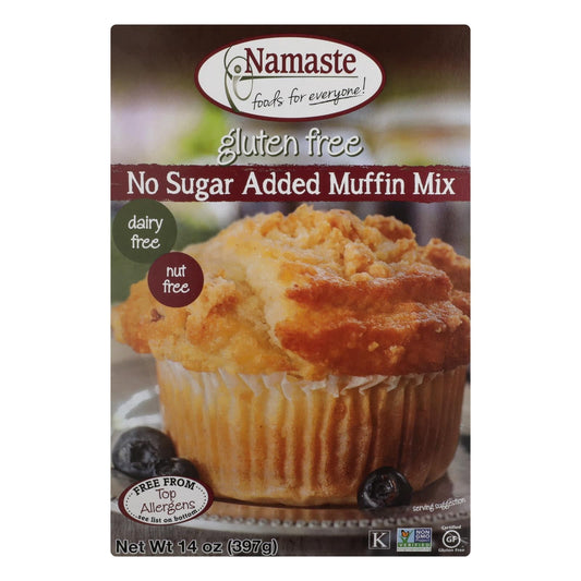 Namaste Foods Gluten Free Sugar Free Muffin - Mix - Case Of 6 - 14 Oz. | OnlyNaturals.us