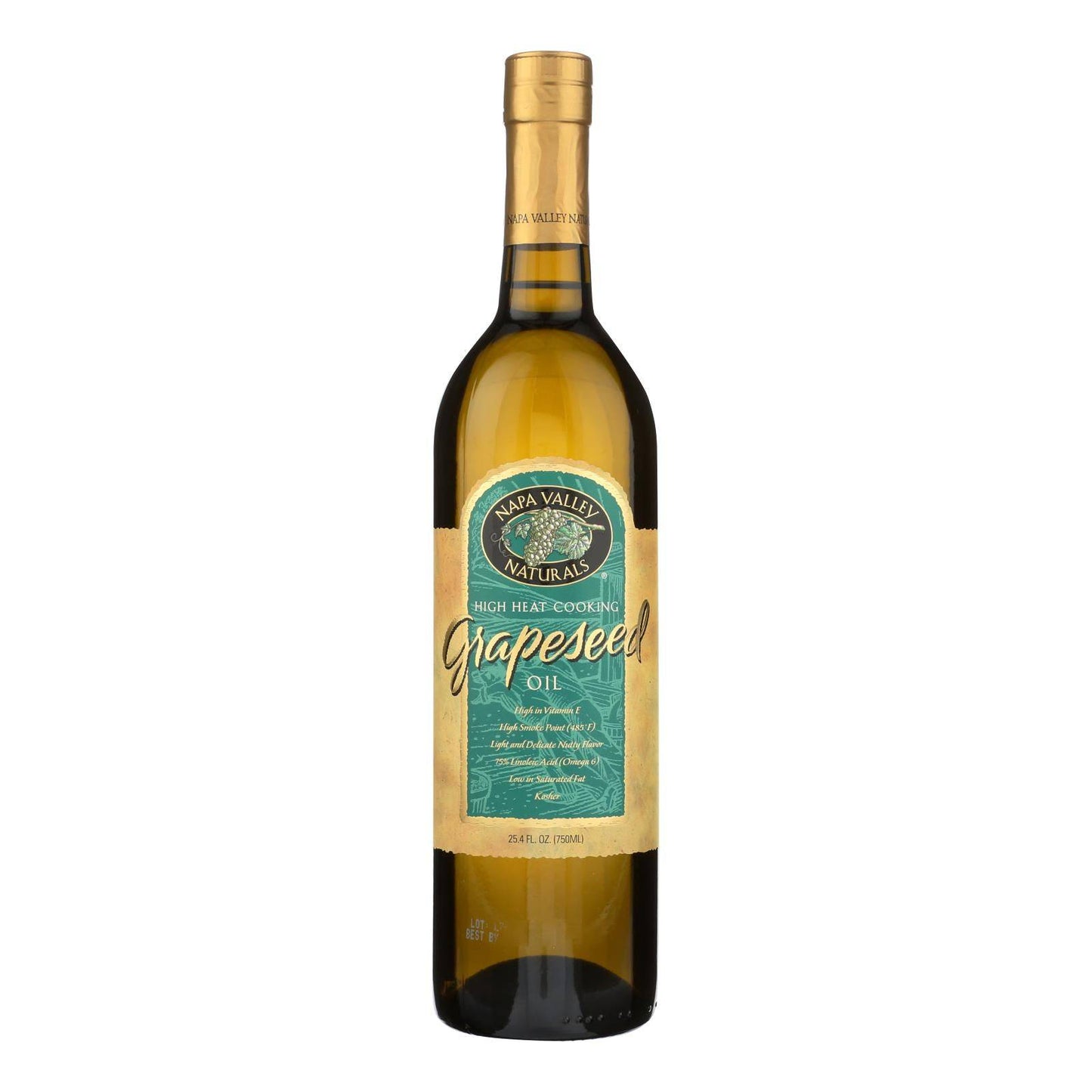 Napa Valley Naturals Grapeseed Oil - Case Of 12 - 25.4 Fl Oz. | OnlyNaturals.us