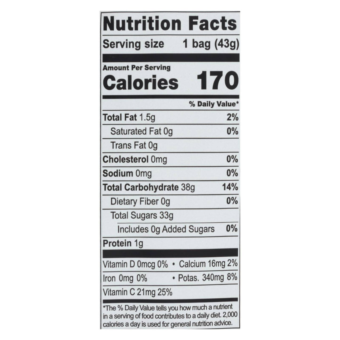 Natierra Freeze Dried - Mangos - Case Of 12 - 1.5 Oz. | OnlyNaturals.us