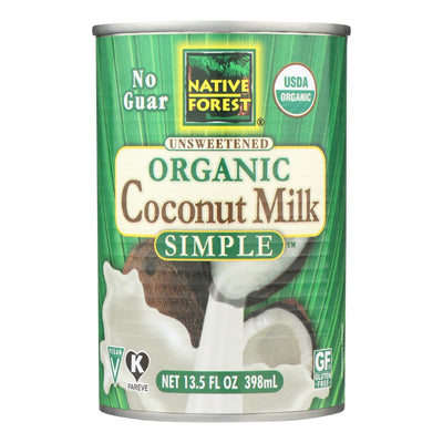 Native Forest Organic Coconut Milk - Pure And Simple - Case Of 12 - 13.5 Fl Oz | OnlyNaturals.us