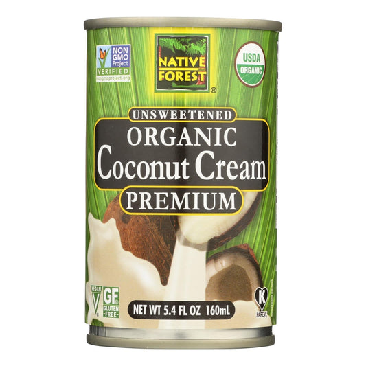 Buy Native Forest Organic Cream Premium - Coconut - Case Of 12 - 5.4 Fl Oz.  at OnlyNaturals.us