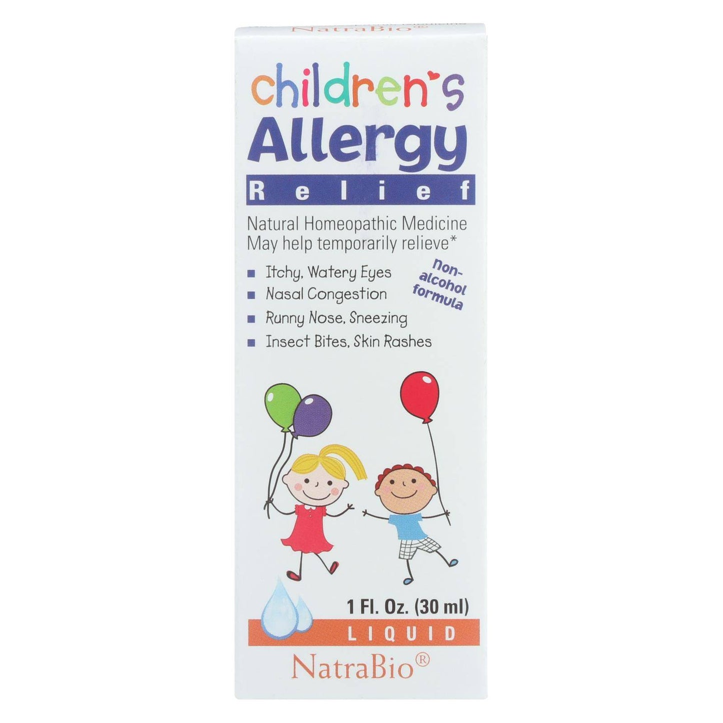 Buy Natrabio Children's Allergy Relief - 1 Fl Oz  at OnlyNaturals.us