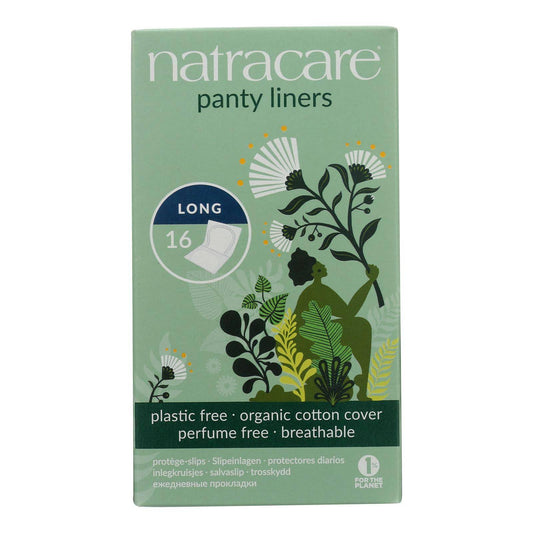 Buy Natracare Panty Liners - Long - Wrapped - 16 Count  at OnlyNaturals.us