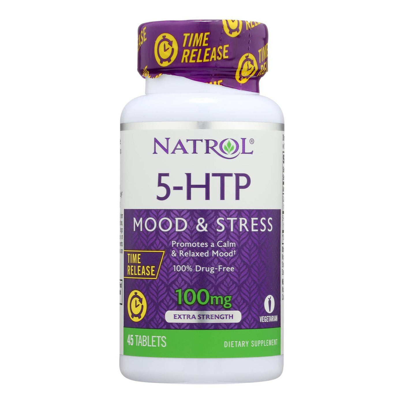 Buy Natrol 5-htp Tr Time Release - 100 Mg - 45 Tablets  at OnlyNaturals.us