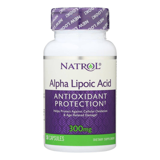 Buy Natrol Alpha Lipoic Acid - 300 Mg - 50 Capsules  at OnlyNaturals.us