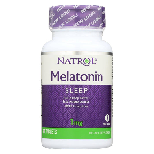 Natrol Melatonin - 1 Mg - 90 Tablets | OnlyNaturals.us