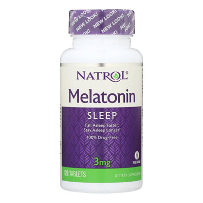 Natrol Melatonin - 3 Mg - 120 Tablets | OnlyNaturals.us