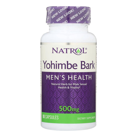 Buy Natrol Yohimbe Bark - 500 Mg - 90 Caps  at OnlyNaturals.us