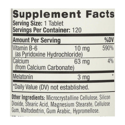 Natrol Melatonin - 3 Mg - 120 Tablets | OnlyNaturals.us