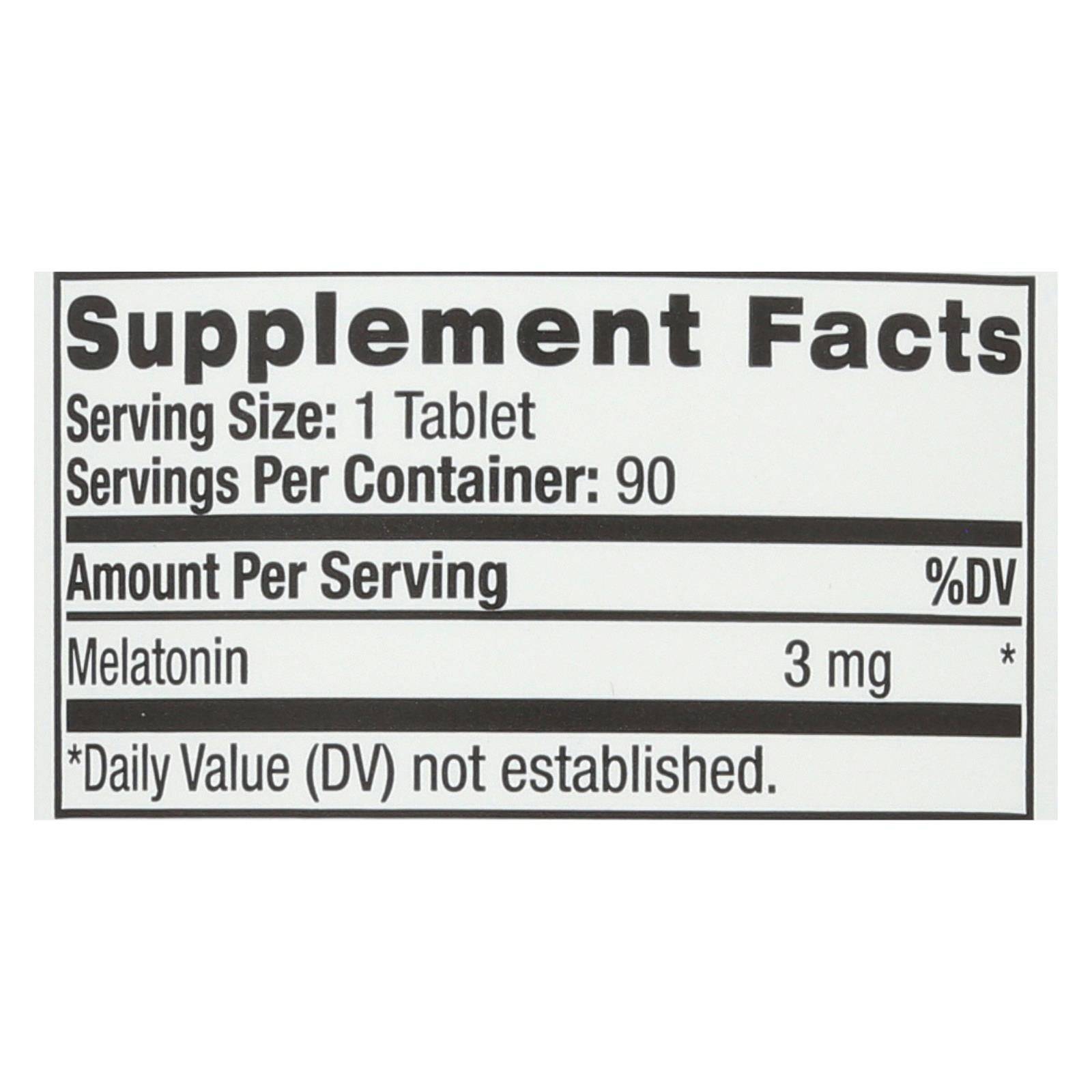 Natrol Melatonin Fast Dissolve Strawberry - 3 Mg - 90 Tablets | OnlyNaturals.us