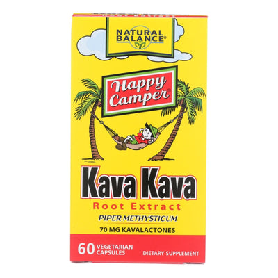Natural Balance Kava Kava Root Extract - 60 Vegetarian Capsules | OnlyNaturals.us