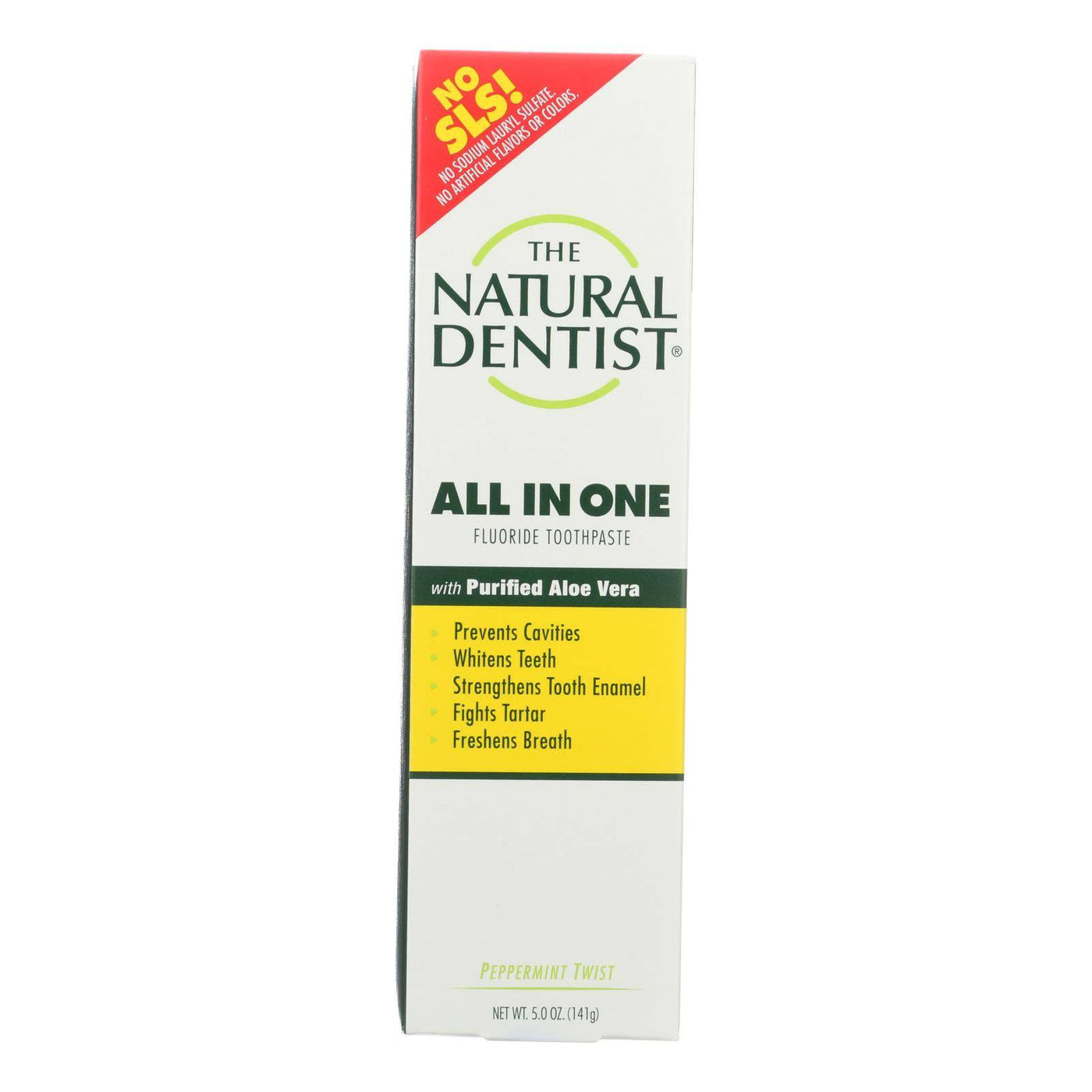 Buy Natural Dentist Anti-cavity Toothpaste Original Peppermint Twist - 5 Oz  at OnlyNaturals.us